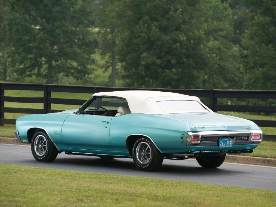  Pontiac Chevelle SS 454 Pro LS6 Convertible 1970 года  (фото 7 из 9)